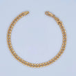 Pulso Cubano 4.7gr / 21.7cm / +0 Oro 18K &