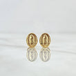 Topos Virgen Guadalupe 0.9gr / 8mm Oro Amarillo 18K