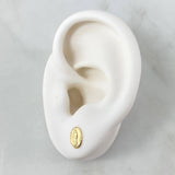 Topos Virgen Guadalupe Mate 0.9gr / 8mm Oro Amarillo 18K ©