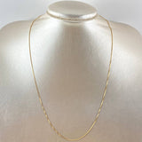 Venetian Chain 2.6gr / 45cm / 1mm Yellow Gold +3 18K