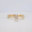 Solitaire Ring 1.6 g / T7 Yellow Gold 18K