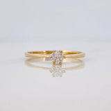 Solitaire Ring 1.6 g / T7 Yellow Gold 18K