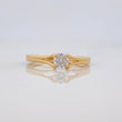 Solitaire Ring 1.6 g / T5 Yellow Gold 18K