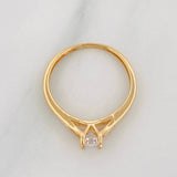 Solitaire Ring 1.6 g / T5 Yellow Gold 18K