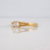 Solitaire Ring 1.6 g / T5 Yellow Gold 18K