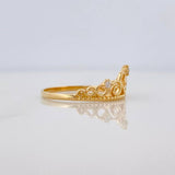 Crown Ring 15'S 1.65 g / T6 3/4 Yellow Gold 18K