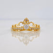 Anillo Corona Churumbela 1.75 g / T7 Oro Amarillo 18K
