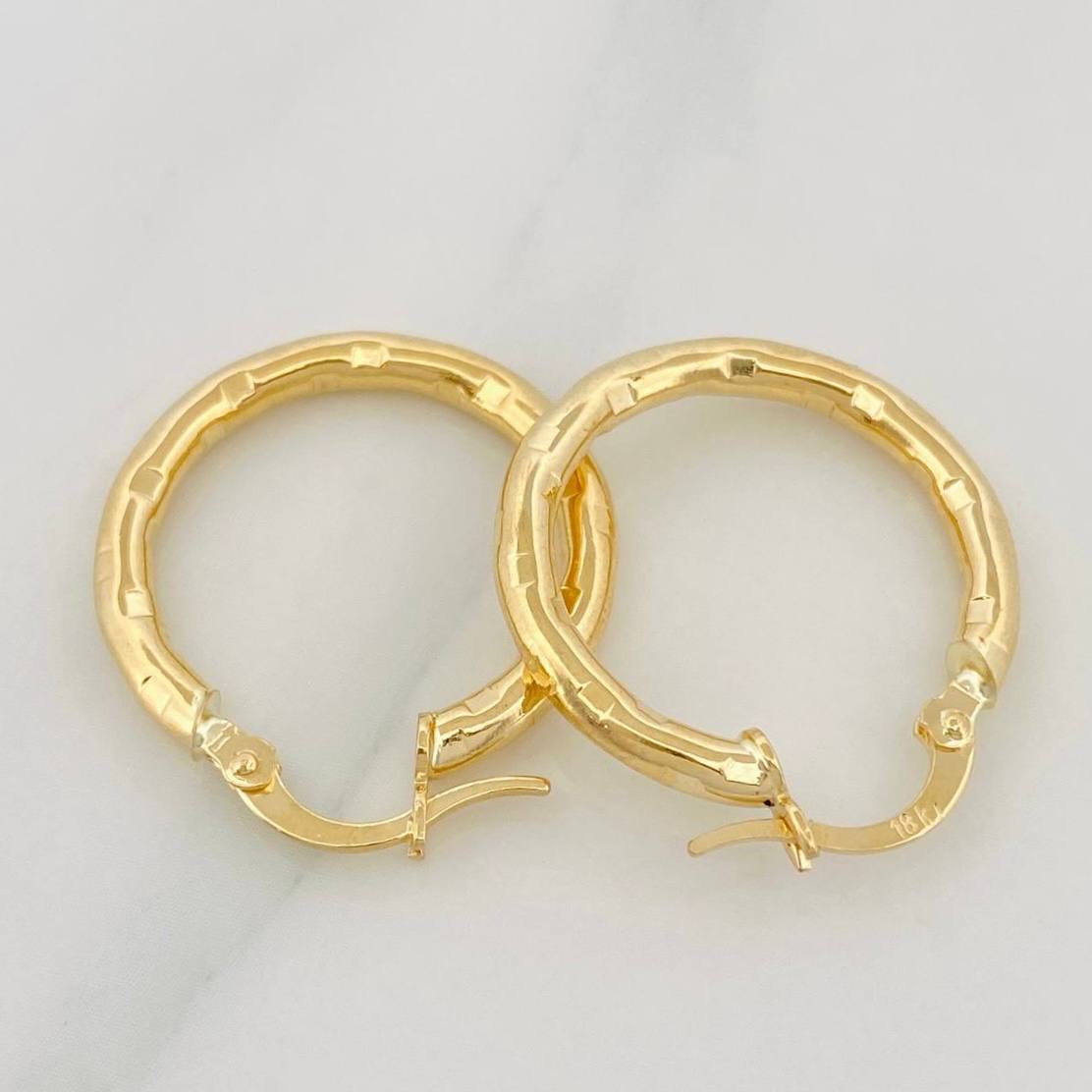 Candongas Val 2.15 g / 1 in Oro Amarillo 18K