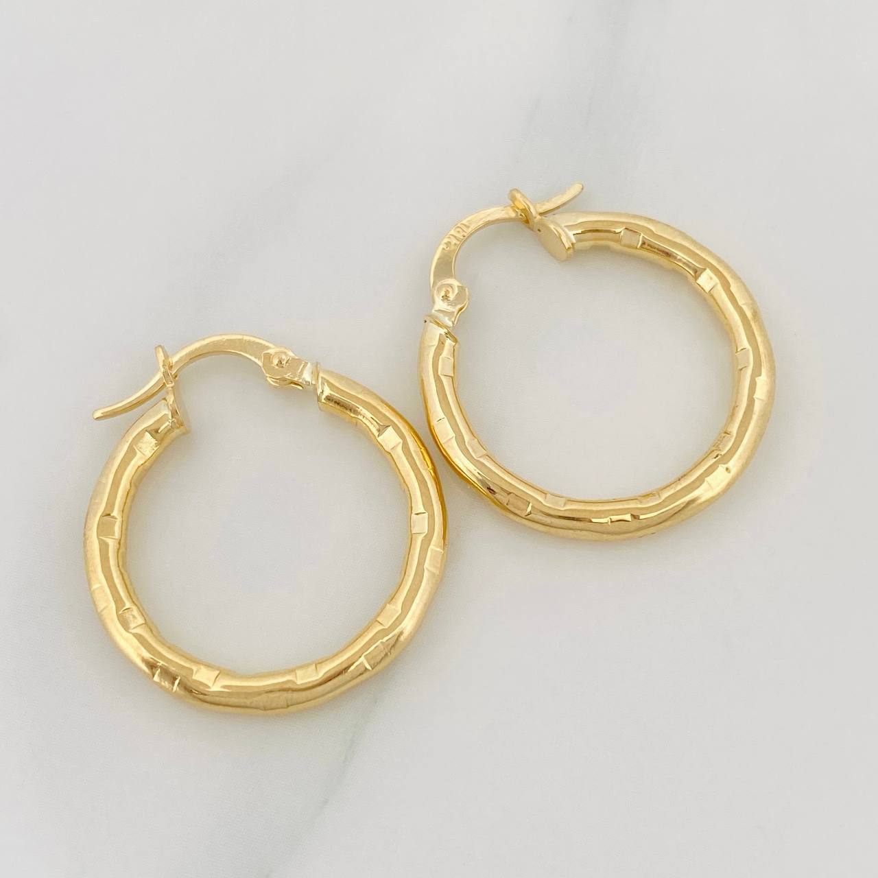 Candongas Val 2.15 g / 1 in Oro Amarillo 18K
