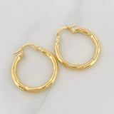 Candongas Val 2.15 g / 1 in Oro Amarillo 18K