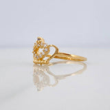 Anillo Corona 1.65 g / T6 Oro Amarillo 18K
