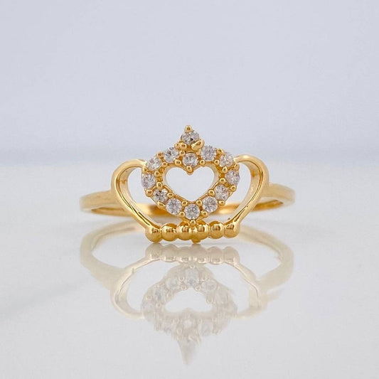 Crown Ring 1.65 g / T6 Yellow Gold 18K
