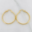 Hoop Earrings Mary 1.85 g / 1 in Yellow Gold 18K