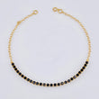 Adjustable Tennis Bracelet 2.15 g / 7 1/2 in - 6 3/4 in / 2.1 mm 18K Yellow Gold