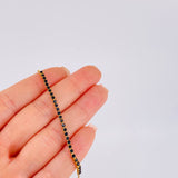 Adjustable Tennis Bracelet 2.15 g / 7 1/2 in - 6 3/4 in / 2.1 mm 18K Yellow Gold
