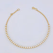 Adjustable Tennis Bracelet 2.25 g / 7 1/2 in - 6 3/4 in / 2.1 mm 18K Yellow Gold