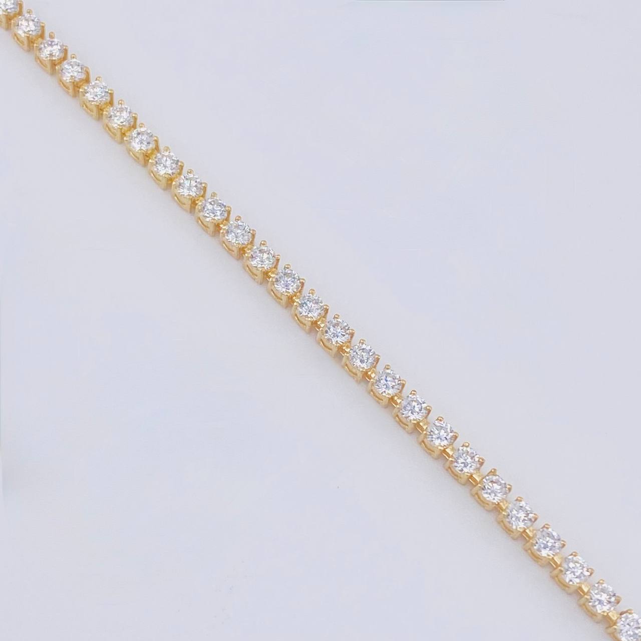 Pulso Modulable Tenis 5.15 g / 7 in - 6 1/4 in / 3,05 mm Oro Amarillo 18K