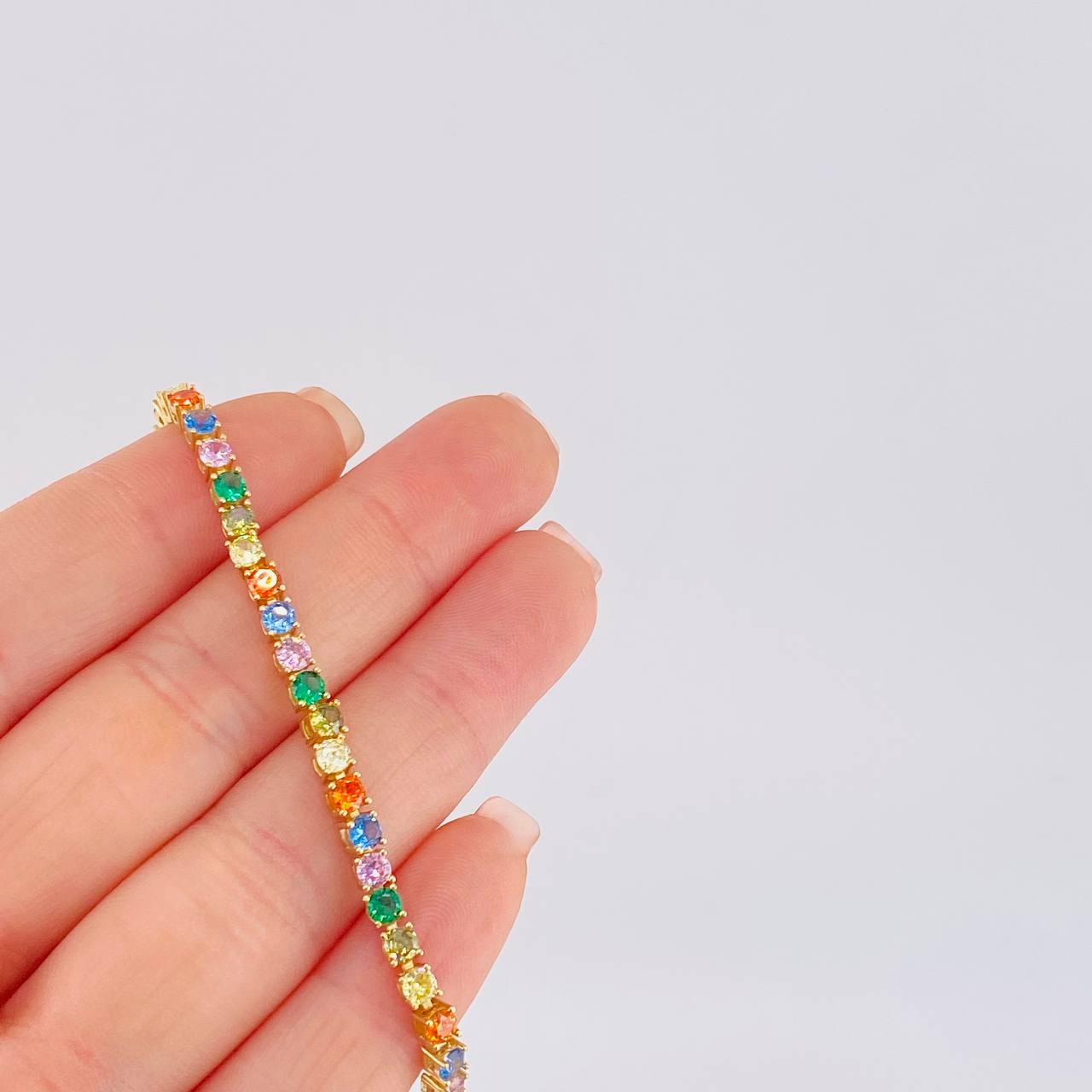 Adjustable Tennis Bracelet 4.85 g / 7 in - 6 3/4 in / 3.05 mm 18K Yellow Gold