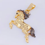 Dije Caballo 3.65 g / 1 1/4 in Oro Amarillo 18K