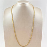 Cadena Cubana 8.25gr / 60cm / 4.2mm Oro Amarillo +0 18K