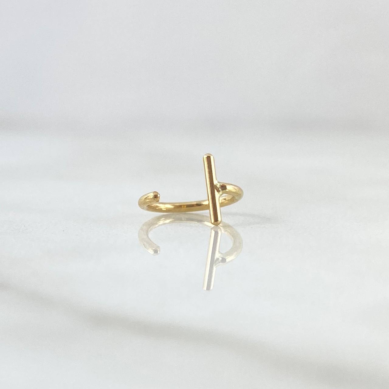 Earcuff Piercing Simulator 0.3gr / 1cm / Nat.Sp. 18K Gold