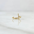 Piercing Earcuff Simulador 0.3 g / 1/2 in Oro Amarillo 18K