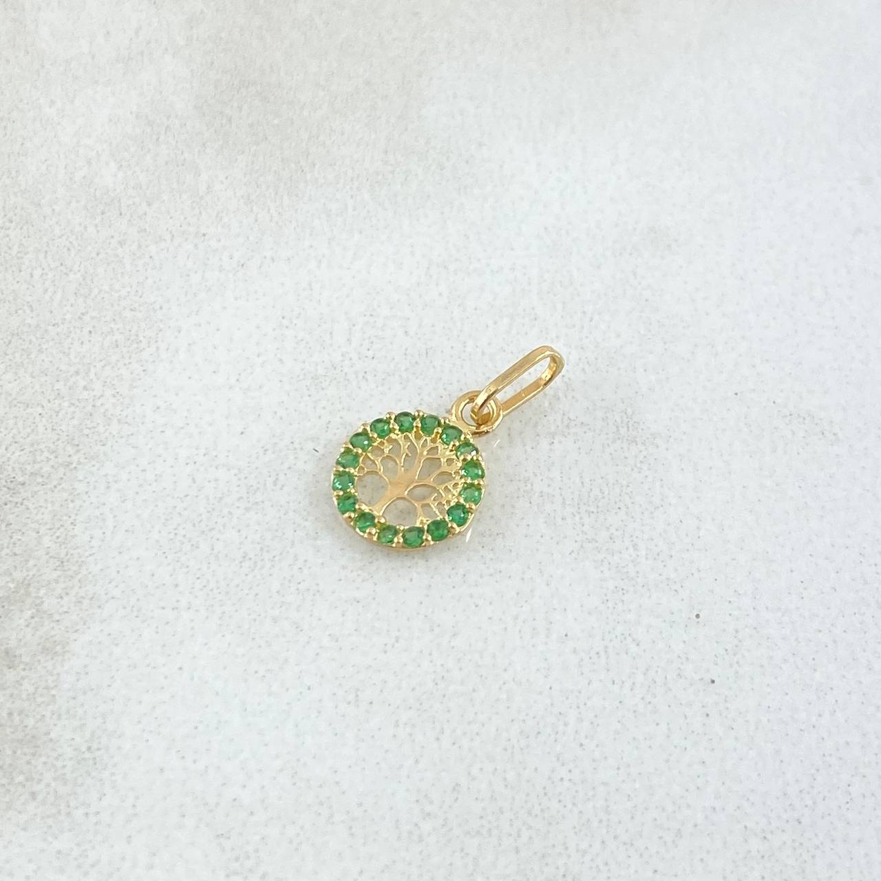 Pendant Tree of Life 0.3gr / 0.6in / 18K Gold