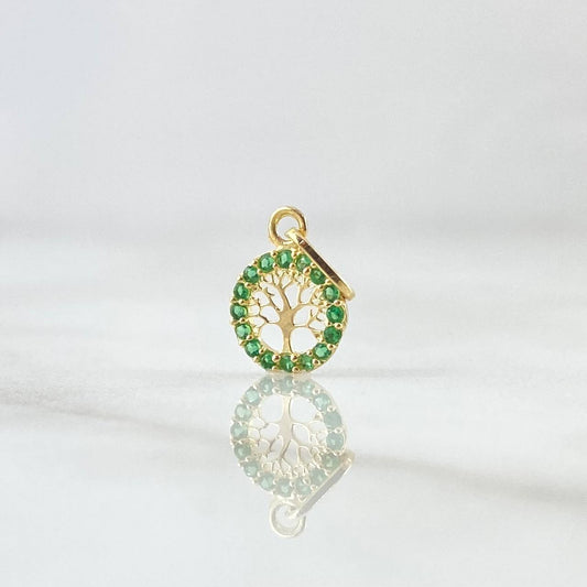 Pendant Tree of Life 0.3gr / 1/2 in / 18K Gold
