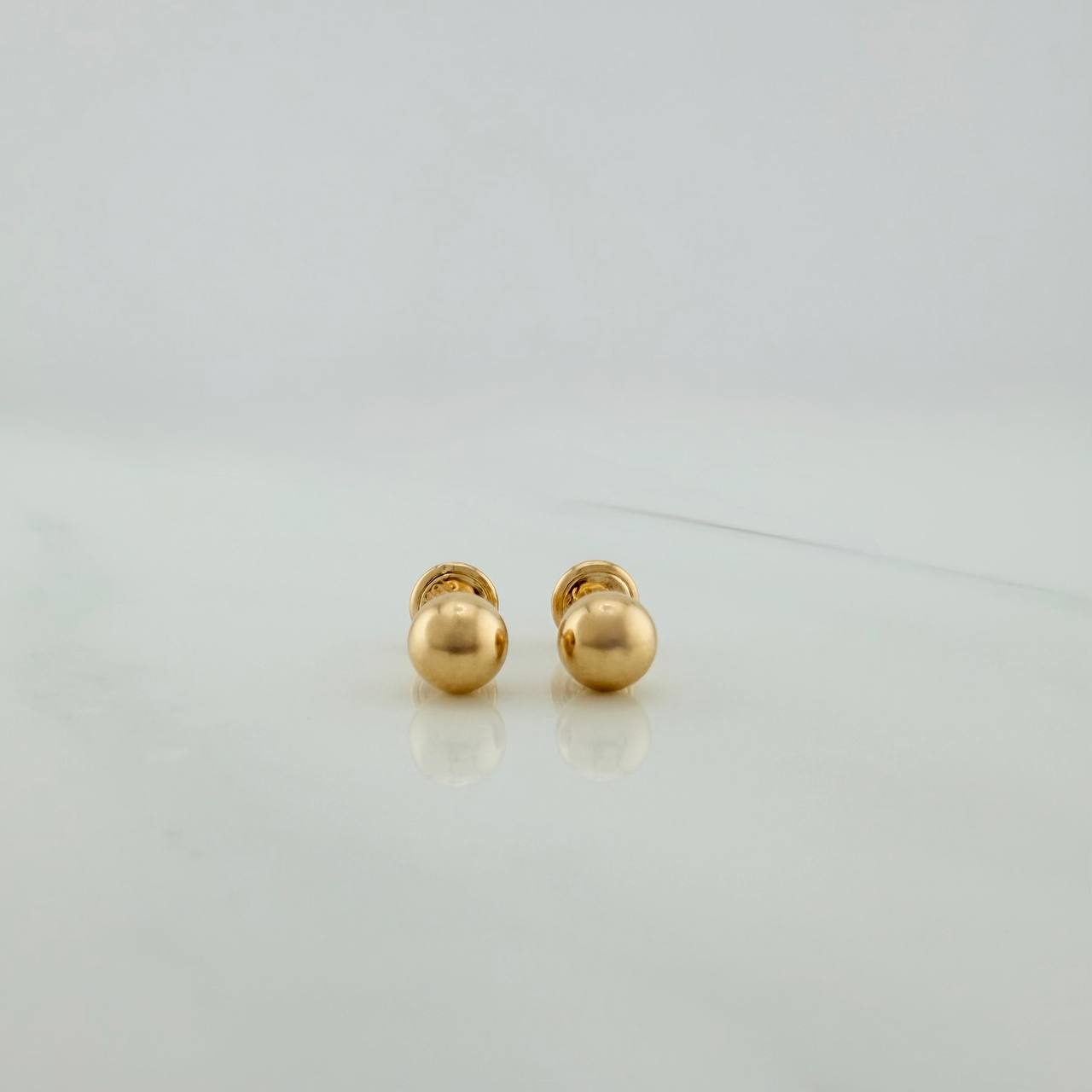 Topos Bola 0.7gr / 6mm Oro Amarillo 18K %
