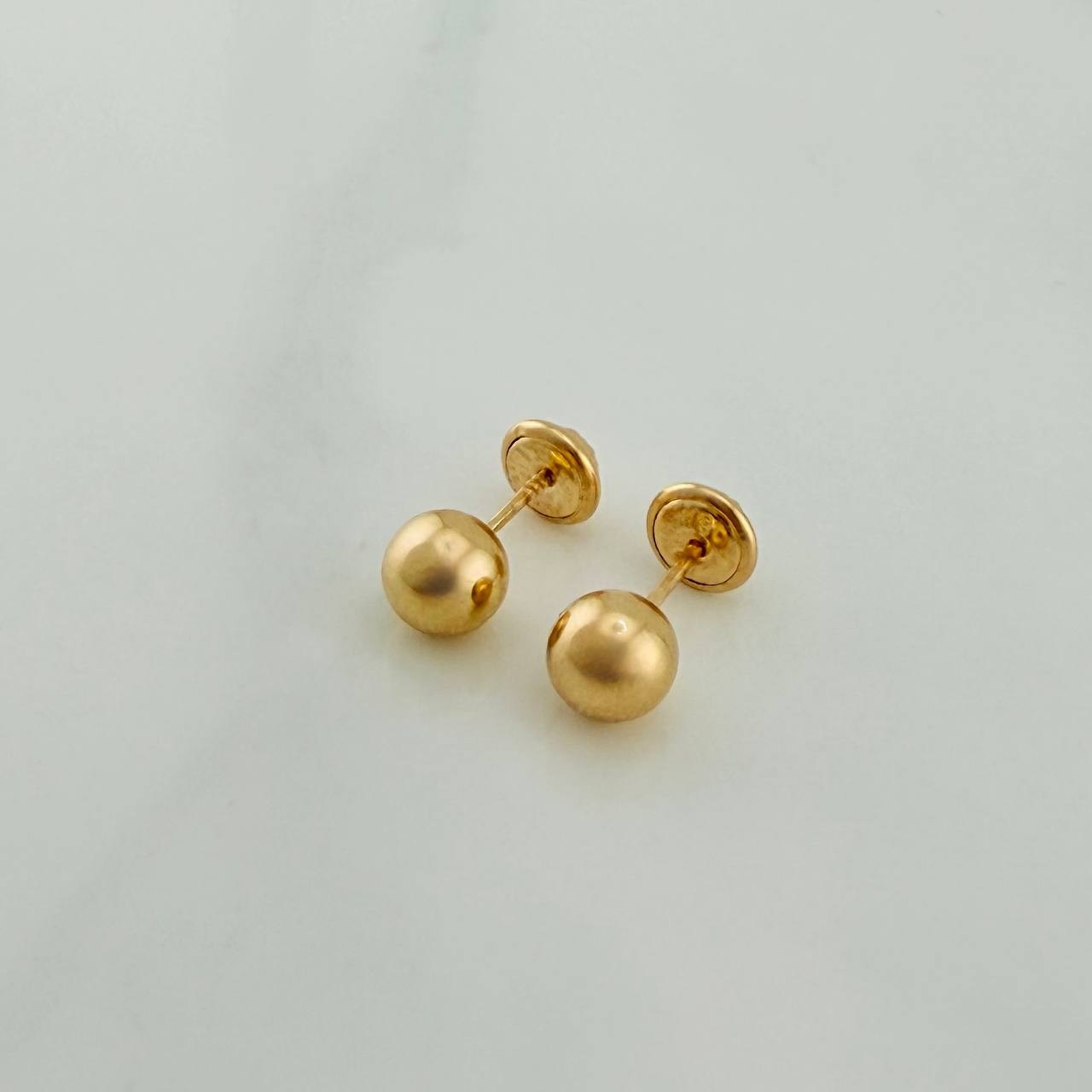 Topos Bola 0.7gr / 6mm Oro Amarillo 18K %