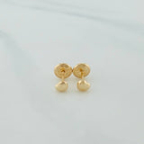 Topos Corazón 0.45gr / 4mm Oro Amarillo 18K %
