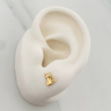 Topos Gato 0.95gr / 5.9mm Oro Amarillo 18K %