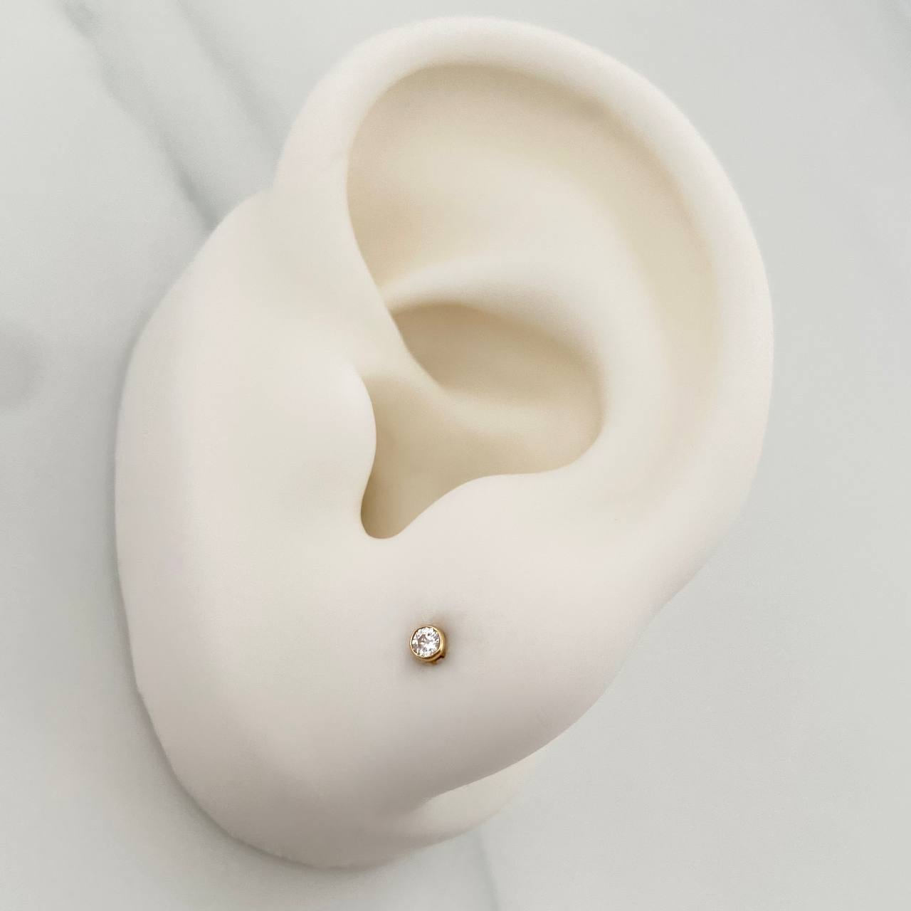 Topos Bisel 0.4gr / 2.3mm Oro Amarillo 18K %