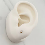 Topos Bisel 0.4gr / 2.3mm Oro Amarillo 18K %