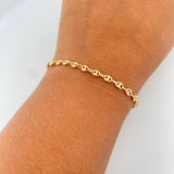 Pulso GC 2.3gr / 17.5cm / 2.4mm Oro Amarillo 18K &
