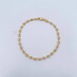 Tobillera GC 3.25gr / 25.7cm / 2.4mm Oro Amarillo 18K &