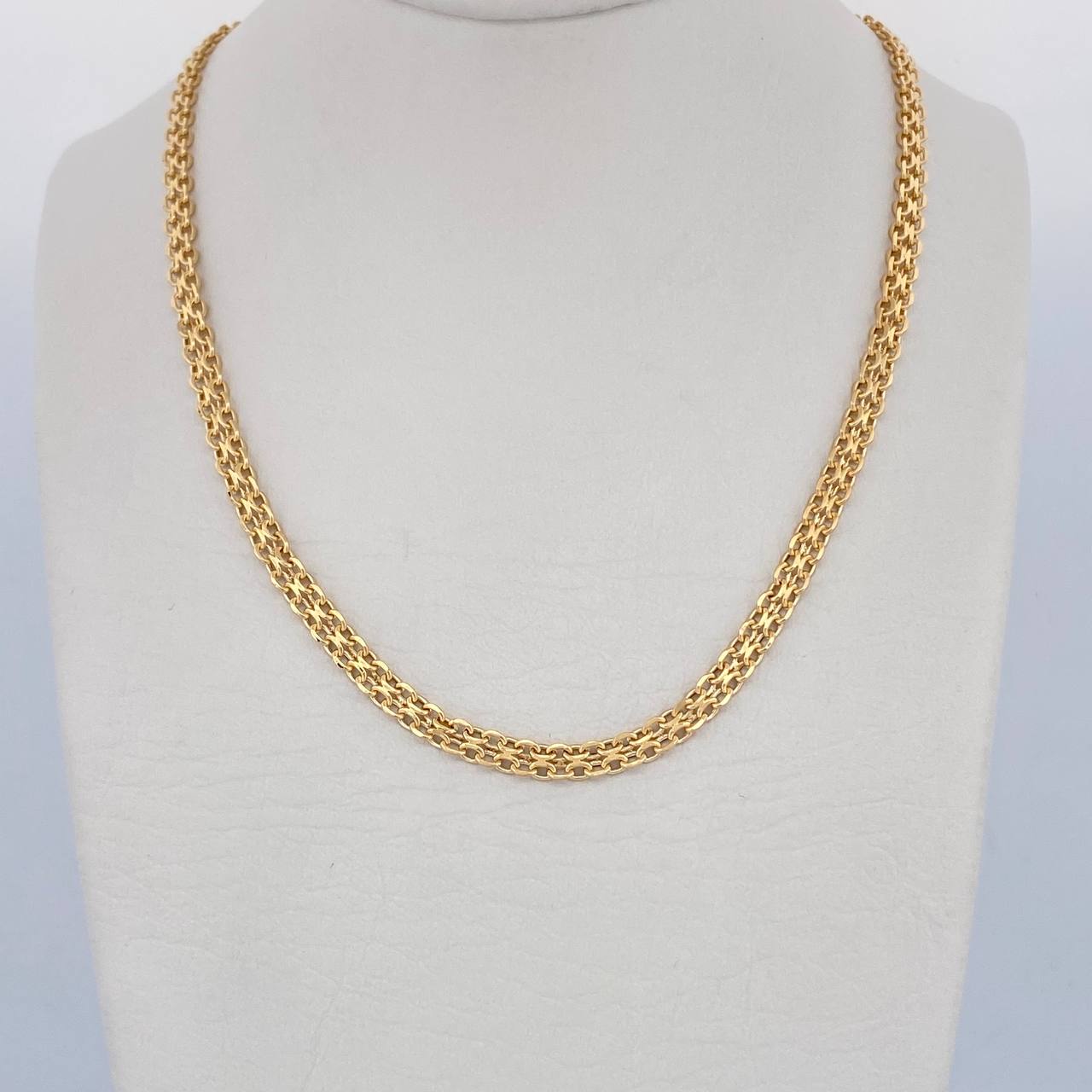 Bismark Chain 7.65gr / 23.6in / +0 18K Gold &