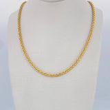 Cadena Lazo 5.25gr / 59.5cm / +3 Oro 18K &