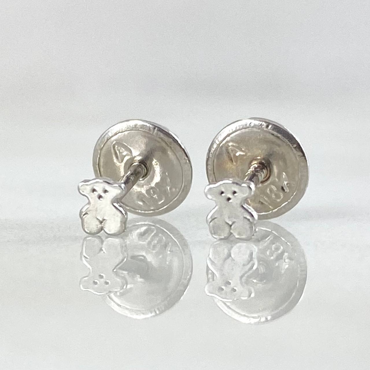 Stud Earrings Bear Ts 0.45gr / 18K Gold *