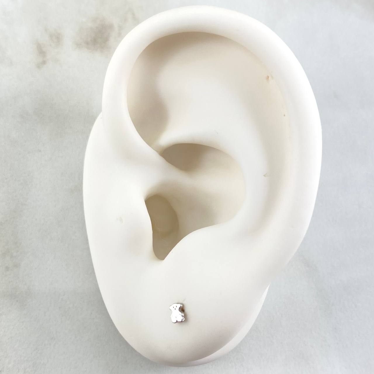 Stud Earrings Bear Ts 0.45gr / 18K Gold *
