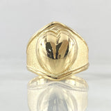 Heart Ring 2.15gr / Size 7 3/4 / 18K Gold *