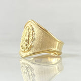 Virgin Guadalupe Ring 1.9gr / Size 7 / 18K Gold