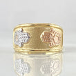 Anillo Mano Hamsa 1.7gr / T8 / Oro 18K *