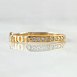 Anillo Carril Amor 1.45gr / T6 3/4 / Oro Amarillo 18K *