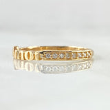Anillo Carril Amor 1.45gr / T6 3/4 / Oro Amarillo 18K *