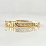 Jesus Ring 1.45gr / Size 5 1/4 / 18K Gold