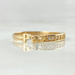 Peace Ring 1.45gr / Size 8 / 18K Gold