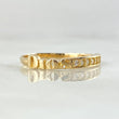 Anillo Dios 1.55gr / T6 1/4 / Oro 18K ©