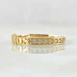 Anillo Dios 1.55gr / T6 3/4 / Oro 18K ©