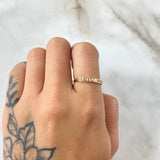 Anillo Dios 1.55gr / T6 1/4 / Oro 18K ©
